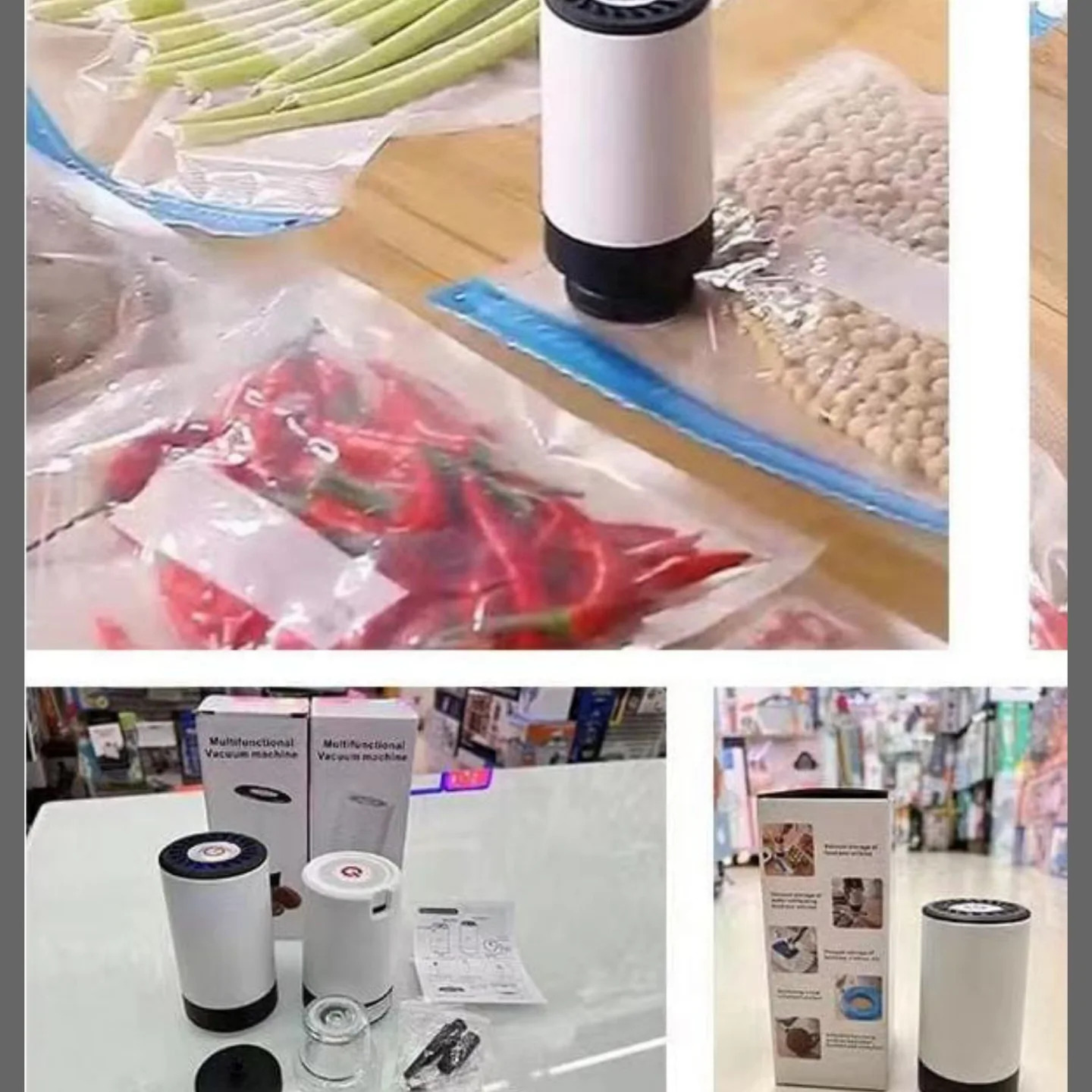 Inflating or deflating rechargable multifuncional vacuum pump machine ...