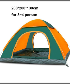 Foldable camping tent