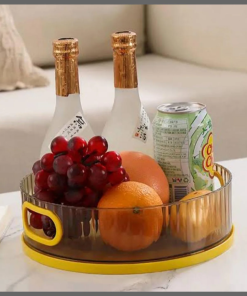 360° Rotating acrylic storage tray