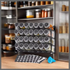 Glass Spice Jars Set
