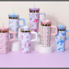 400ml Mini Floral vacuum flask