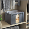 66L Quality storage boxes with metallic frame