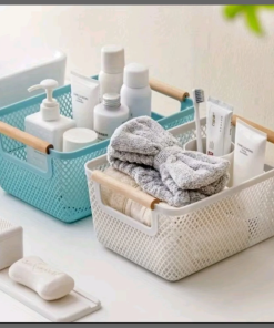 Big pantry kitchen bathroom shelf organizer basket