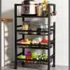 Multi-Layer metallic kitchen Storage Rack