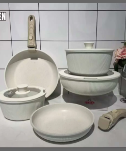 10pcs Hand Removal Cookware set