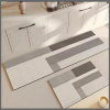 2Pcs Rubber bottom Antislip Kitchen Mats