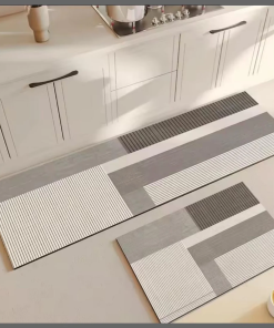 2Pcs Rubber bottom Antislip Kitchen Mats