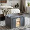 24L Quality storage boxes with metallic frame