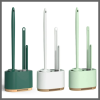 3-in-1 Wall mounted Toilet Brush Cleaning Set