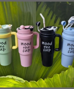 900ml Stainless steel mood the cup branded Thermocup