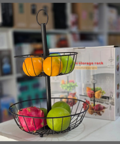 2 Tier fruit basket holder