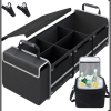 2in1 Collapsible Car Boot Organizer 90cm with Insulated Cooler Bag