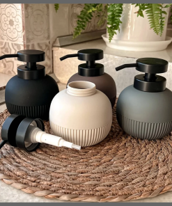 390ml Boho acrylic luxury Lotion pump bottle