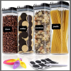 4Pcs Large Capacity Transparent Acrylic Storage Container
