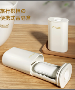 Portable soap holder with Lid