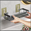 Metallic bathroom/sink  caddy