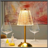 Lovely Diamond crystal bedside lamp