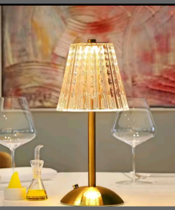 Lovely Diamond crystal bedside lamp