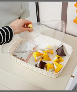 Transparent Fruit serving tray