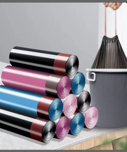 75Pcs Asssorted colours trash bags / garbage  bags