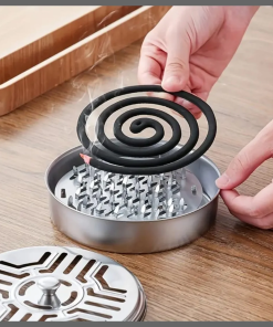 Stainless Steel Mosquito Coil Holder