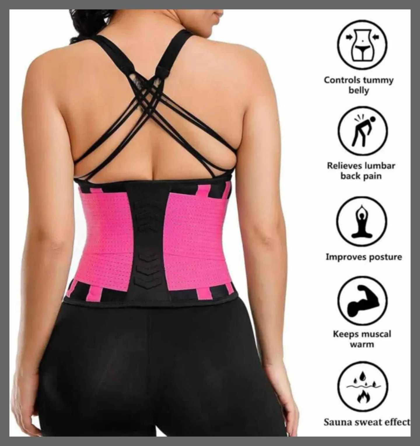 Women Body shaper belt/Tummy tuck backsupport Belt